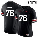 NCAA Ohio State Buckeyes Youth #76 Branden Bowen Black Nike Football College Jersey ZMN8445IH